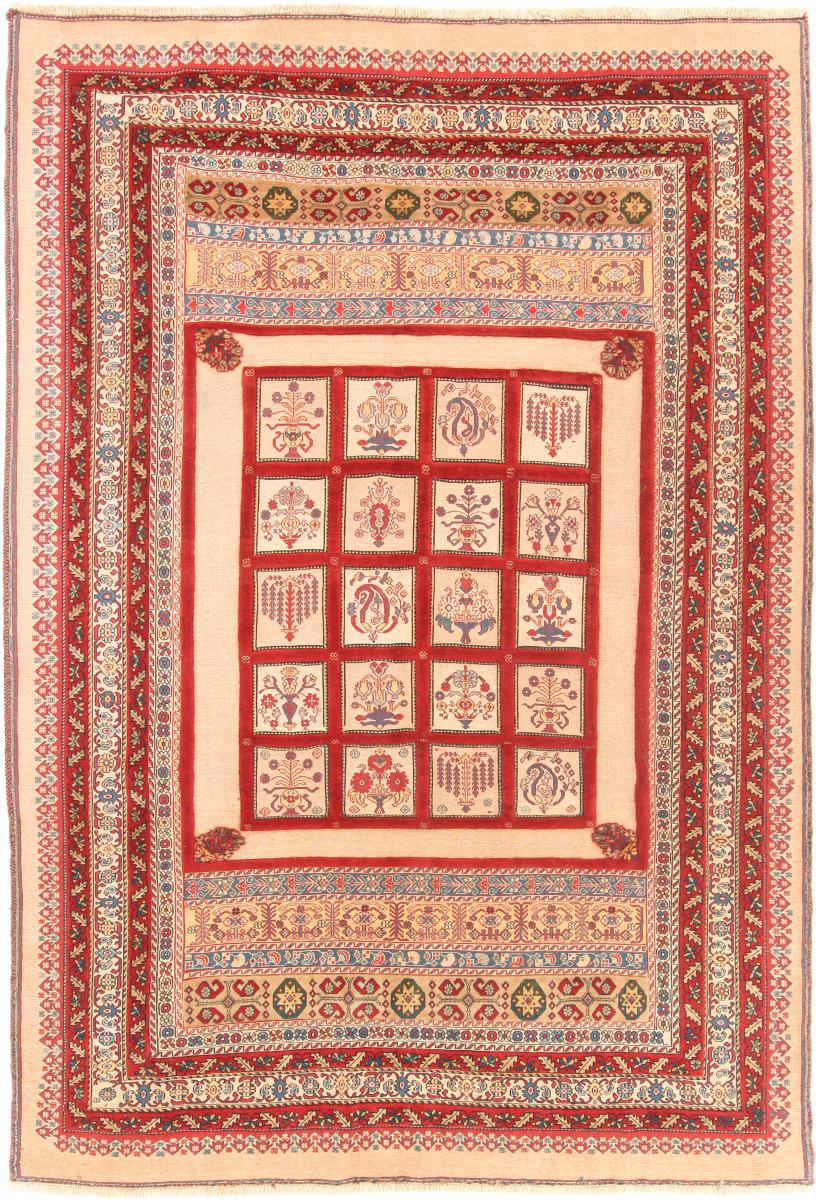 Persisk tæppe Kelim Soozani Nimbaft 288x200 288x200, Persisk tæppe Knyttet i hånden