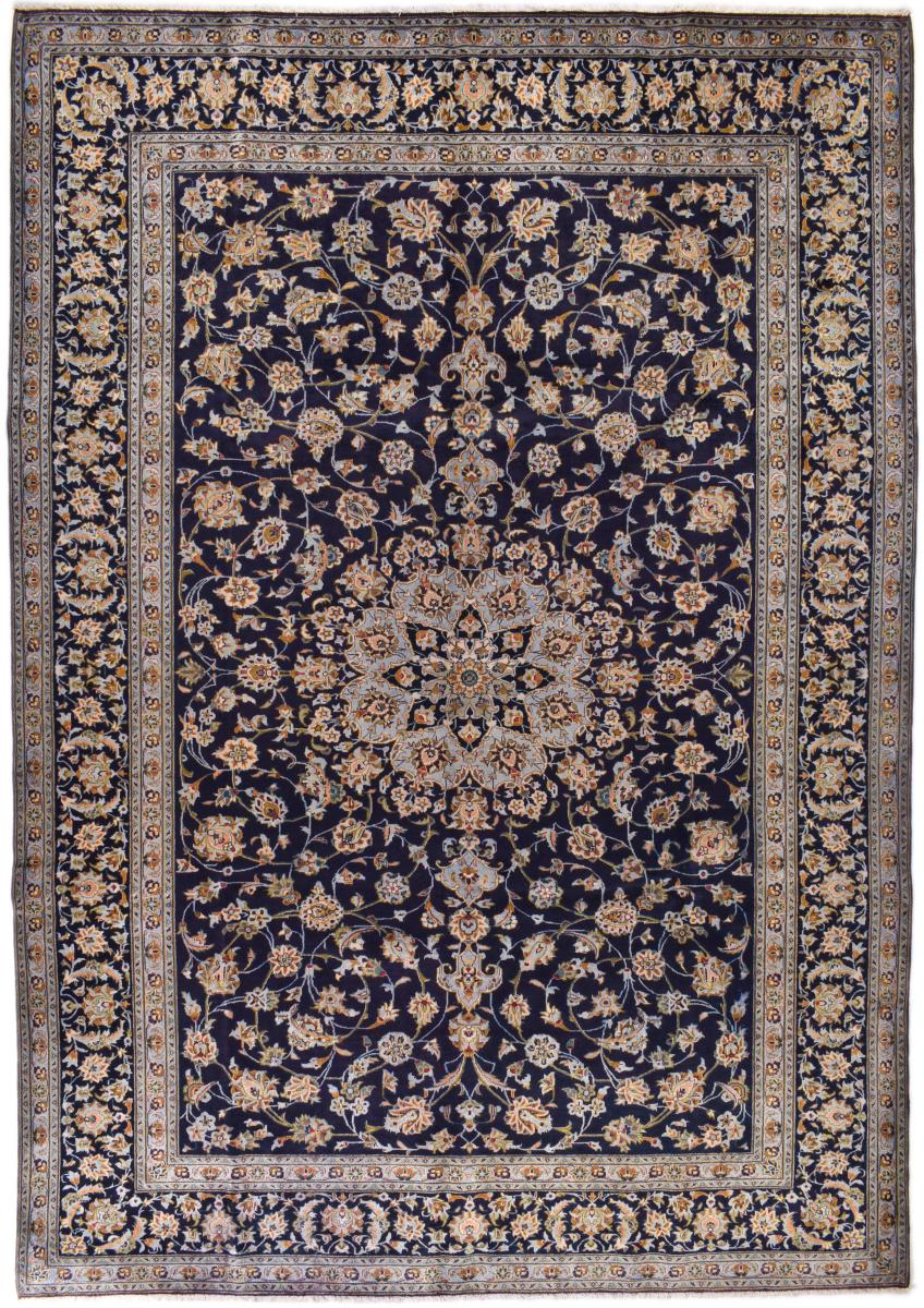 Persian Rug Keshan 13'3"x9'3" 13'3"x9'3", Persian Rug Knotted by hand