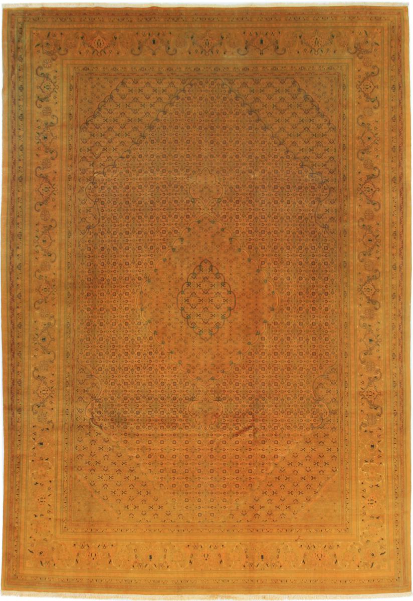 Tapis persan Tabriz 9'11"x6'6" 9'11"x6'6", Tapis persan Noué à la main