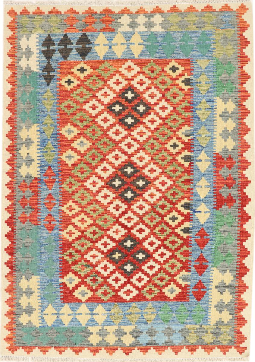 Afghansk tæppe Kelim Afghan 171x123 171x123, Persisk tæppe Håndvævet