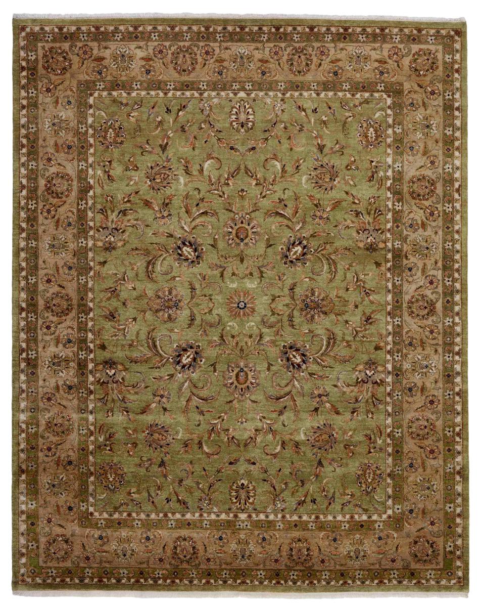 Indo rug Indo Tabriz Royal 9'9"x7'10" 9'9"x7'10", Persian Rug Knotted by hand