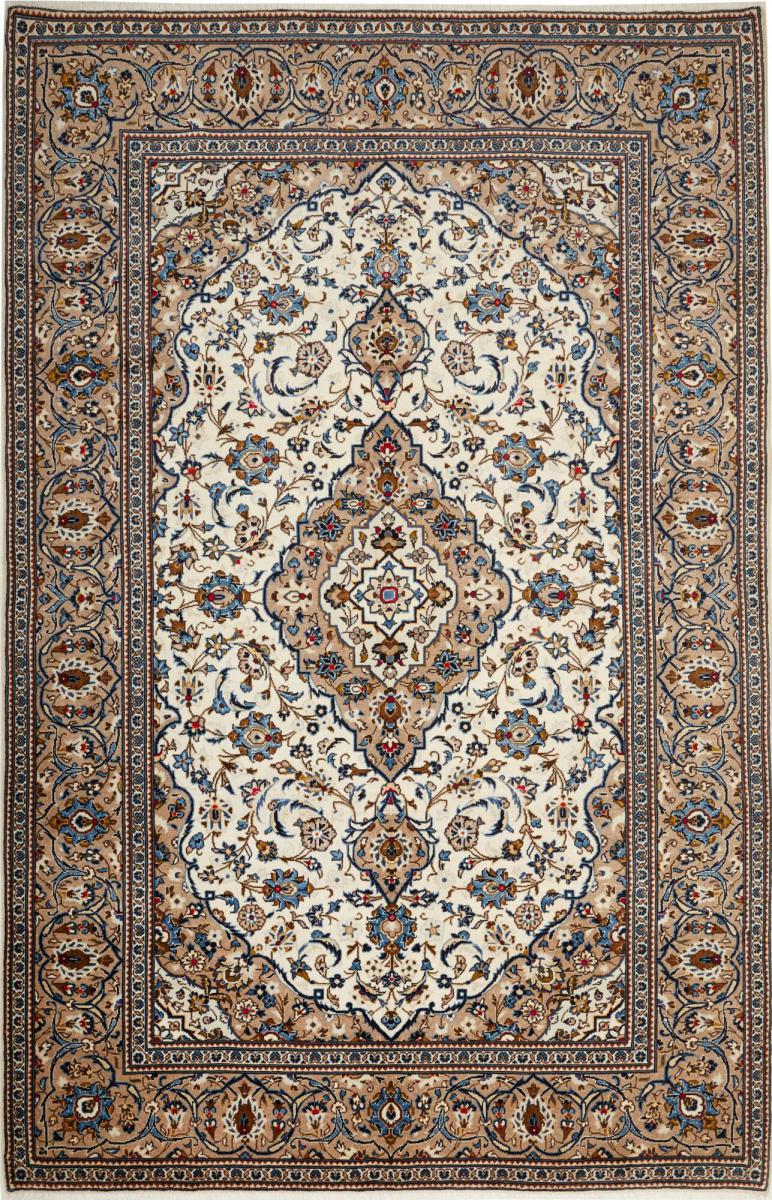 Persian Rug Keshan 10'0"x6'7" 10'0"x6'7", Persian Rug Knotted by hand