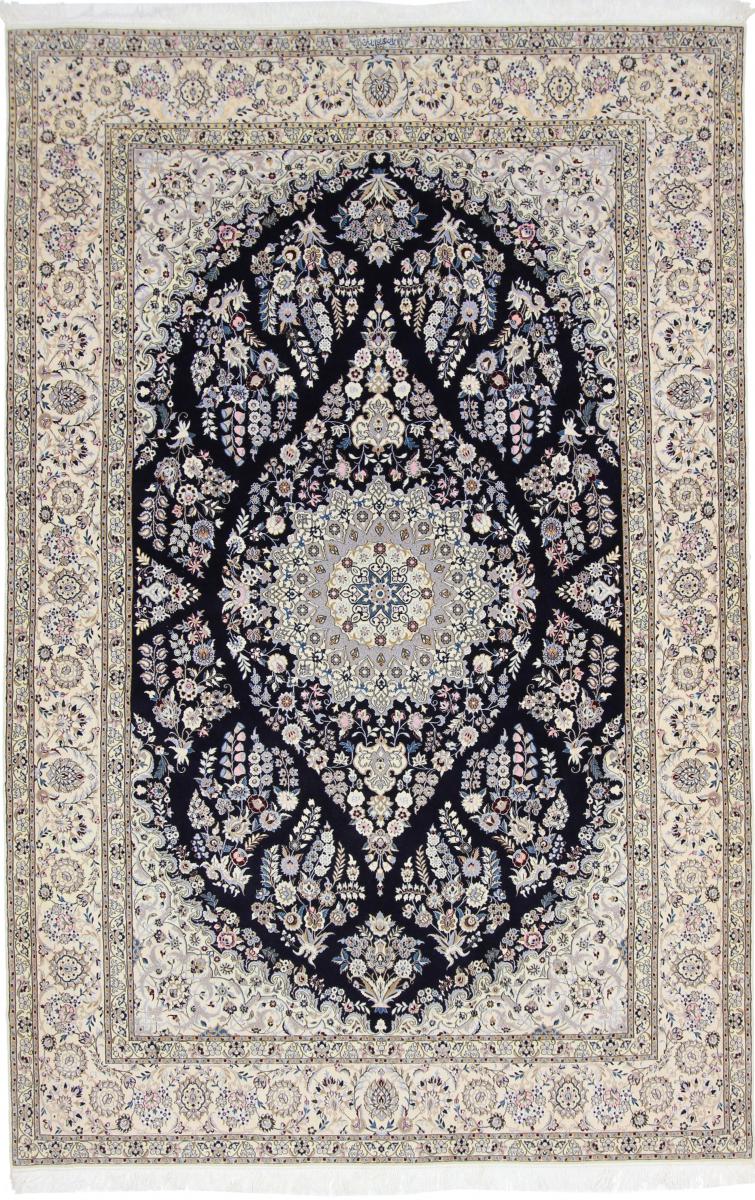 Persian Rug Nain 6La 10'2"x6'8" 10'2"x6'8", Persian Rug Knotted by hand