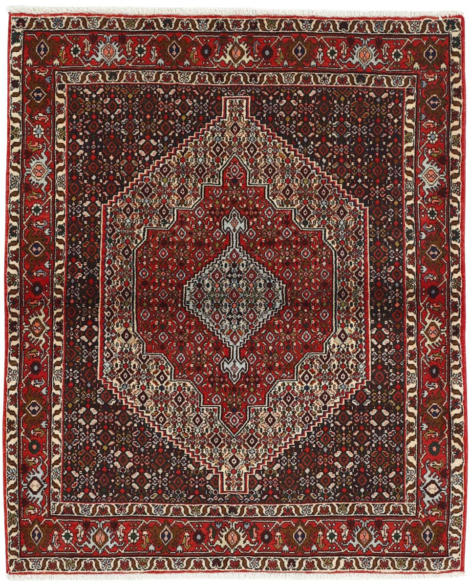 Persialainen matto Senneh 5'1"x4'3" 5'1"x4'3", Persialainen matto Solmittu käsin