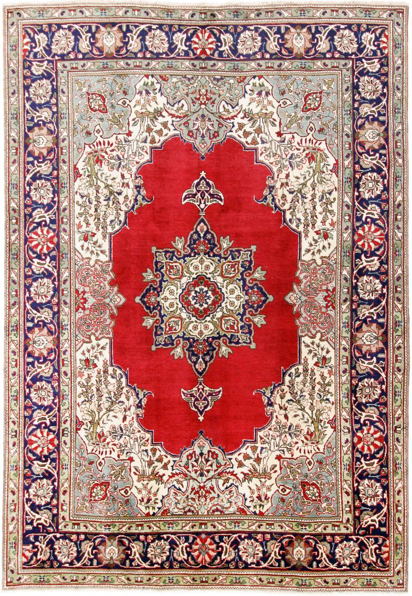 Perzisch tapijt Tabriz 9'11"x6'11" 9'11"x6'11", Perzisch tapijt Handgeknoopte