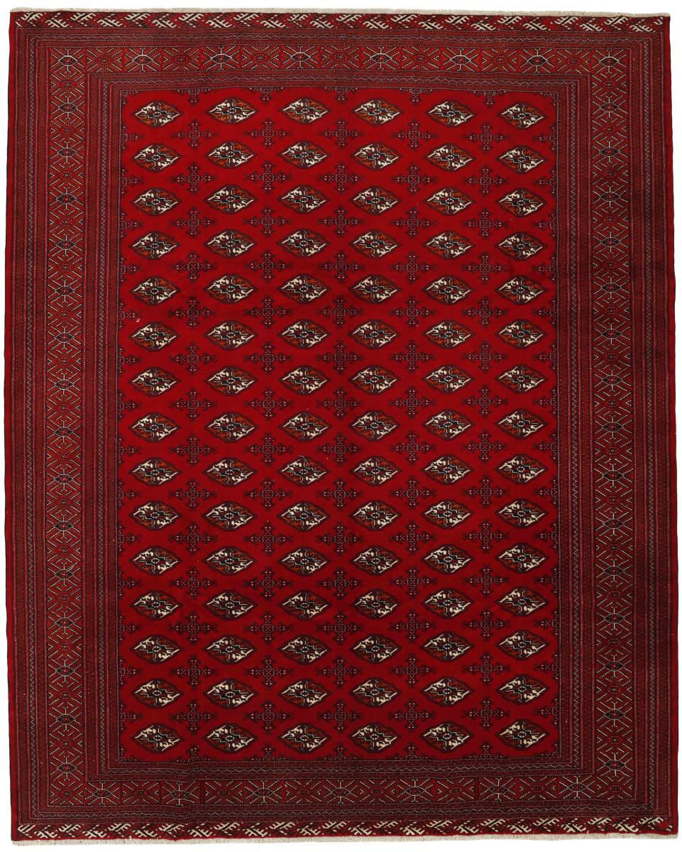 Tapis persan Turkaman 384x310 384x310, Tapis persan Noué à la main