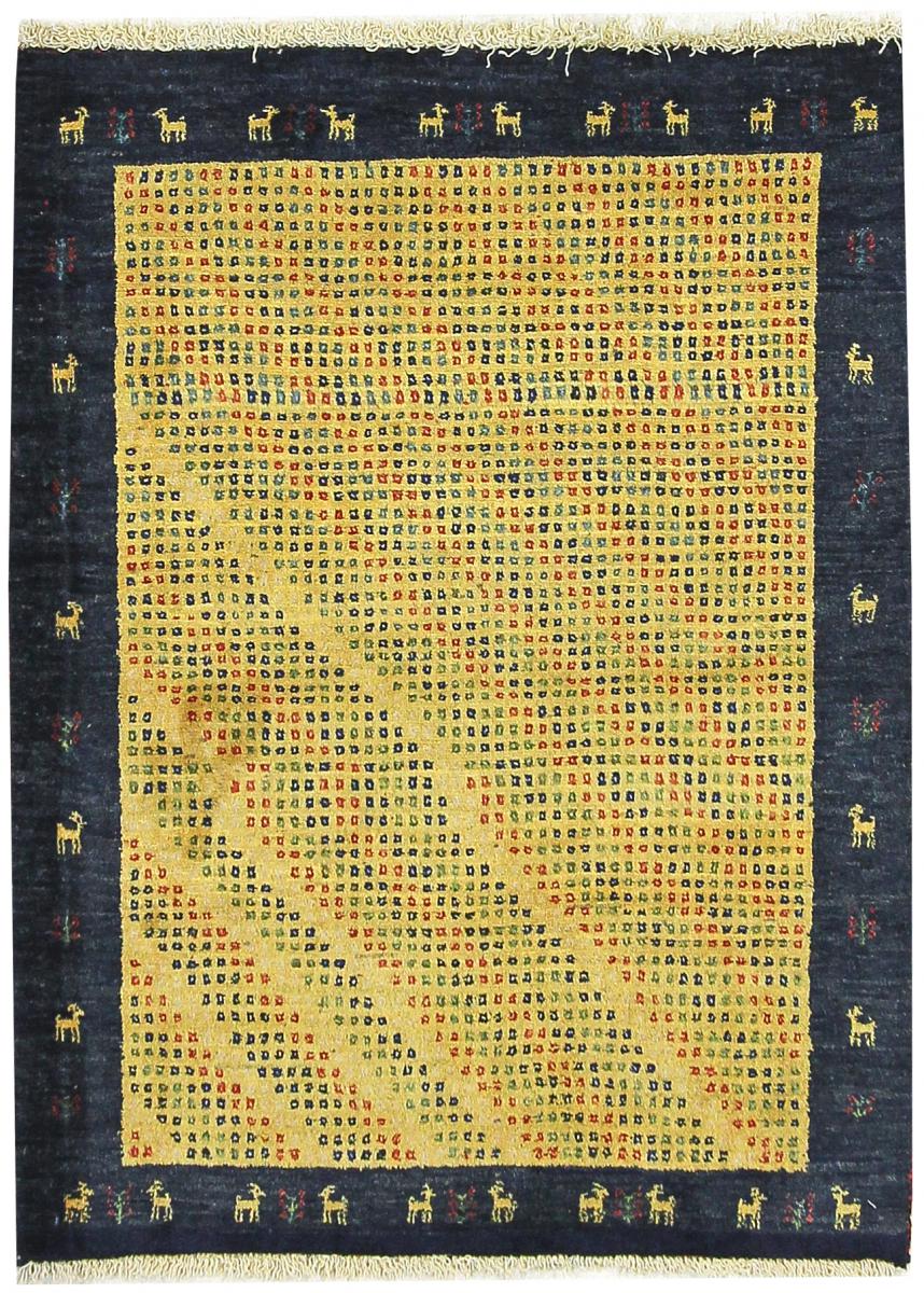  ペルシャ絨毯 ペルシャ ギャッベ ペルシャ ロリbaft 3'11"x3'0" 3'11"x3'0",  ペルシャ絨毯 手織り