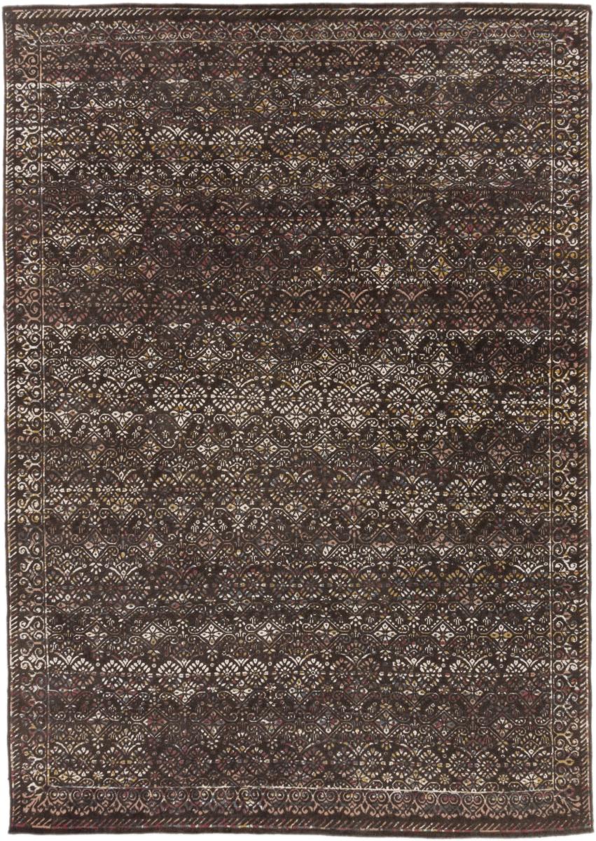 Indischer Teppich Sadraa Heritage 11'9"x8'2" 11'9"x8'2", Perserteppich Handgeknüpft