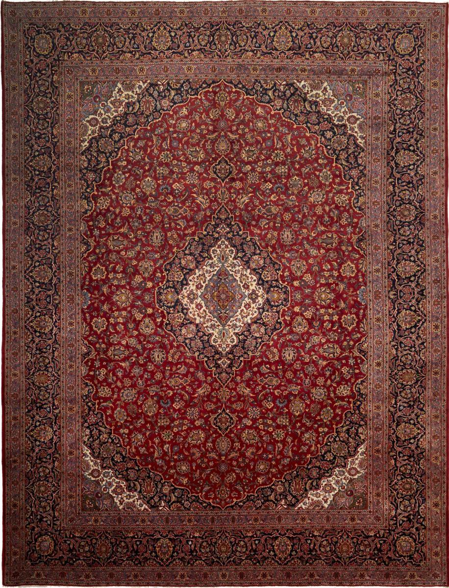 Persialainen matto Keshan 391x299 391x299, Persialainen matto Solmittu käsin