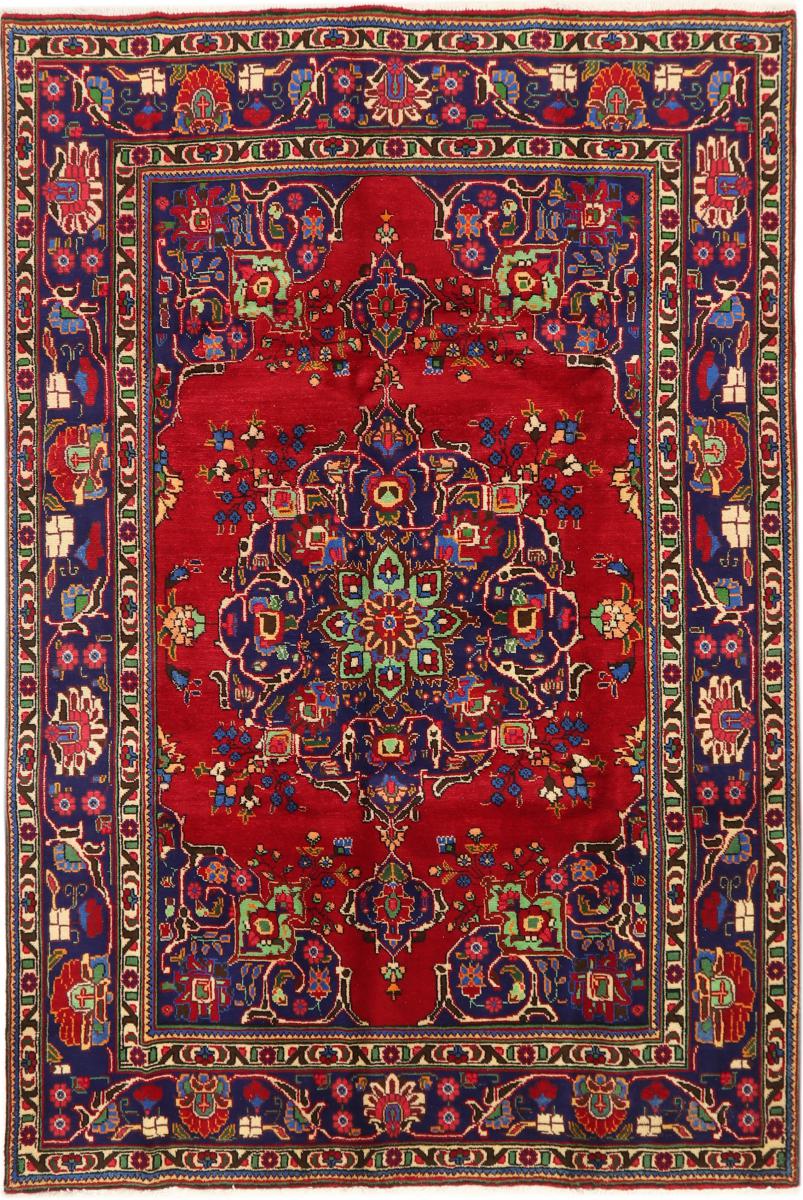 Persian Rug Tabriz 298x202 298x202, Persian Rug Knotted by hand