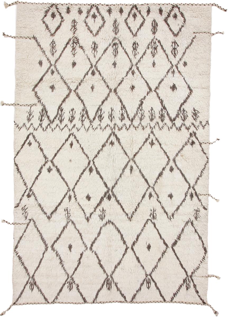 Pakistaans tapijt Berbers Maroccan Design 9'3"x6'1" 9'3"x6'1", Perzisch tapijt Handgeknoopte