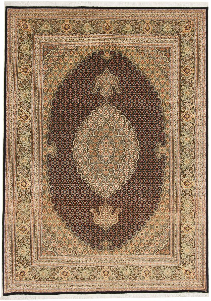 Persisk tæppe Tabriz Mahi 214x151 214x151, Persisk tæppe Knyttet i hånden