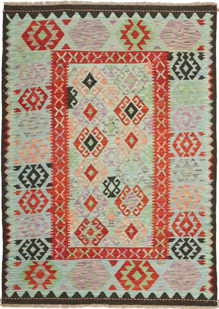 Tapis afghan Kilim Afghan 177x129 177x129, Tapis persan Tissé à la main