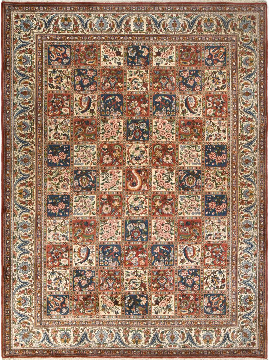 Persian Rug Bakhtiari 13'3"x9'11" 13'3"x9'11", Persian Rug Knotted by hand