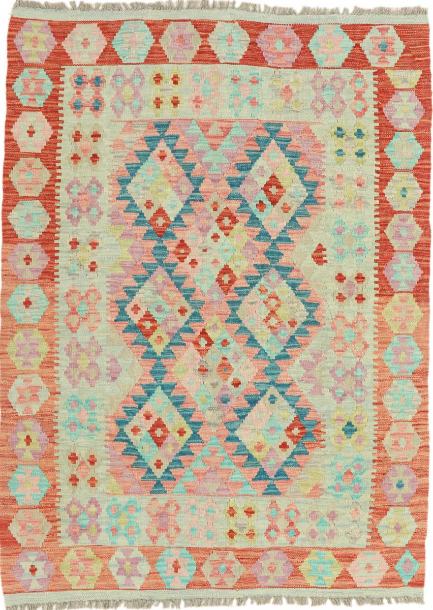 アフガンカーペット キリム アフガン 165x122 165x122,  ペルシャ絨毯 手織り