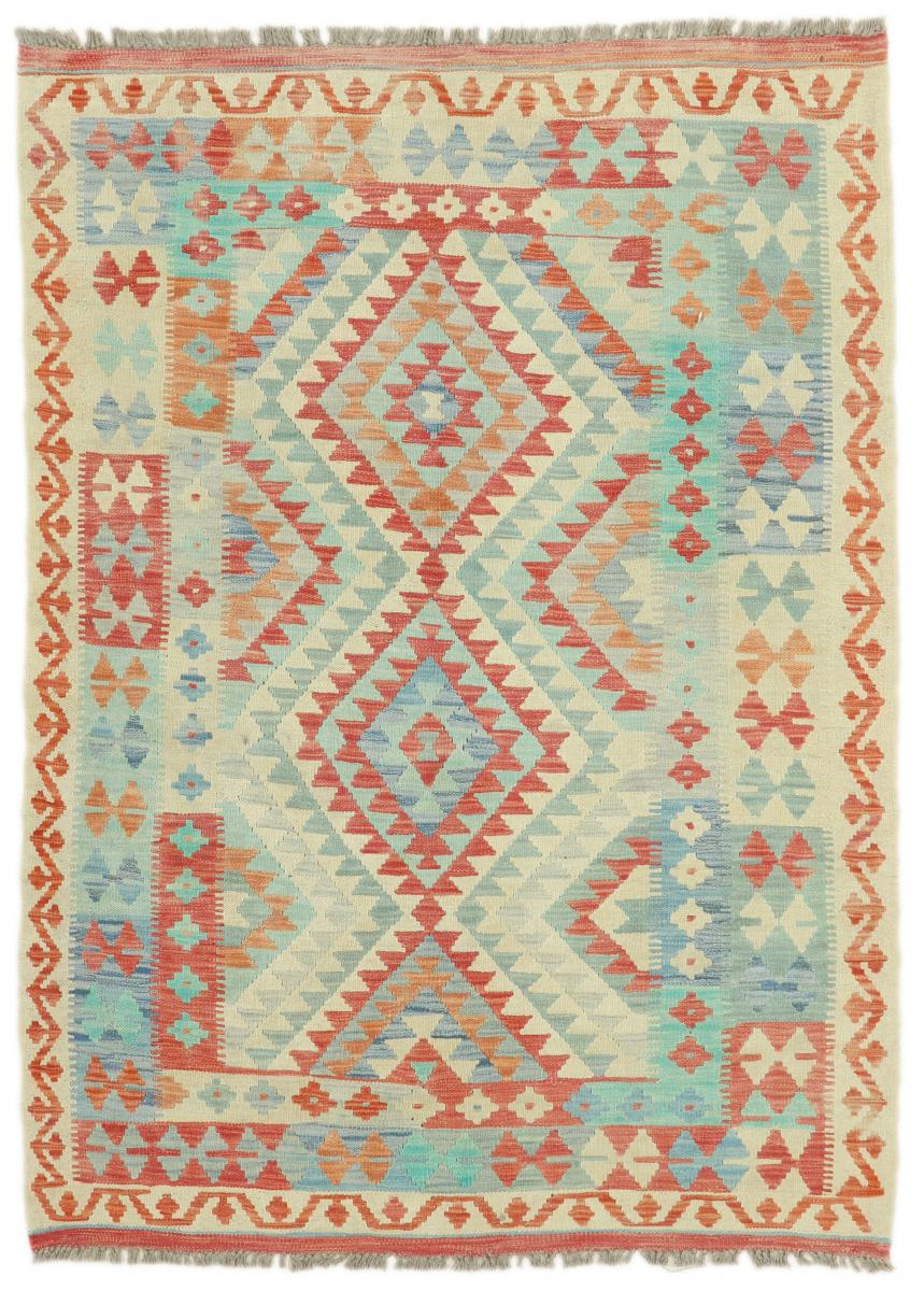 Afghansk teppe Kelim Afghan 175x126 175x126, Persisk teppe Handwoven 