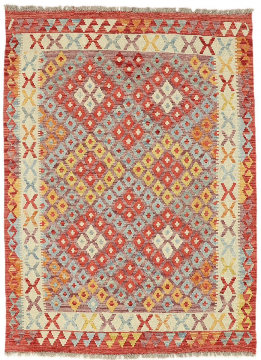 Tapete afegão Kilim Afegão 177x134 177x134, Tapete persa Tecido à mão