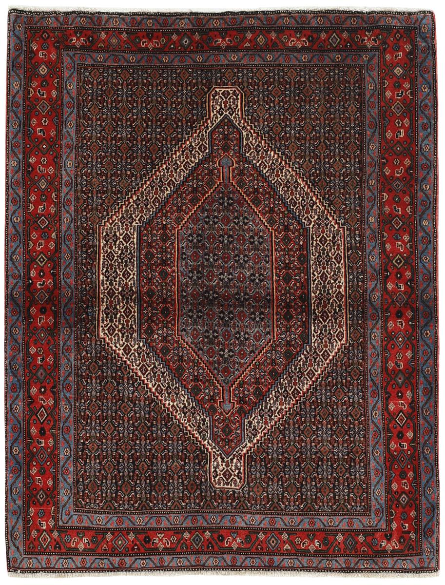 Perzisch tapijt Senneh 5'4"x4'2" 5'4"x4'2", Perzisch tapijt Handgeknoopte