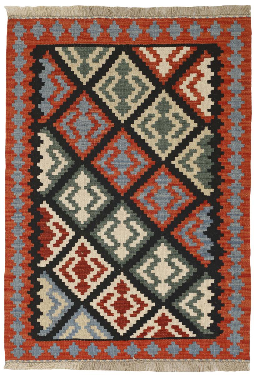 Perzisch tapijt Kilim Fars 145x102 145x102, Perzisch tapijt Handgeweven