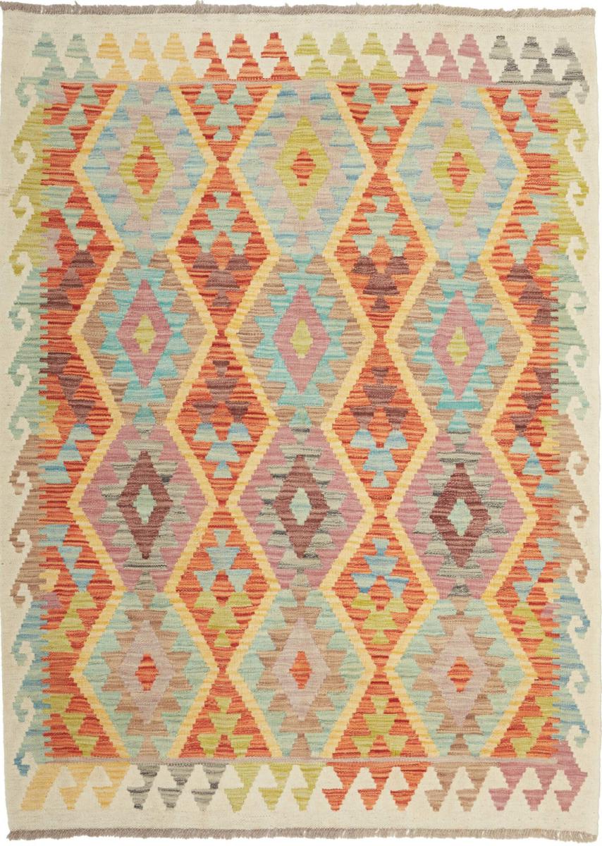 Dywan afgański Kilim Afghan 174x128 174x128, Dywan perski Ręcznie tkane