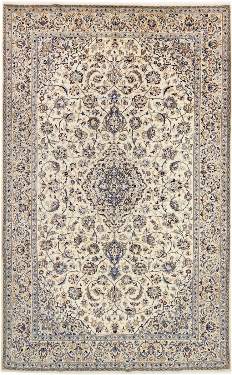 Persian Rug Nain 9La 10'8"x6'6" 10'8"x6'6", Persian Rug Knotted by hand