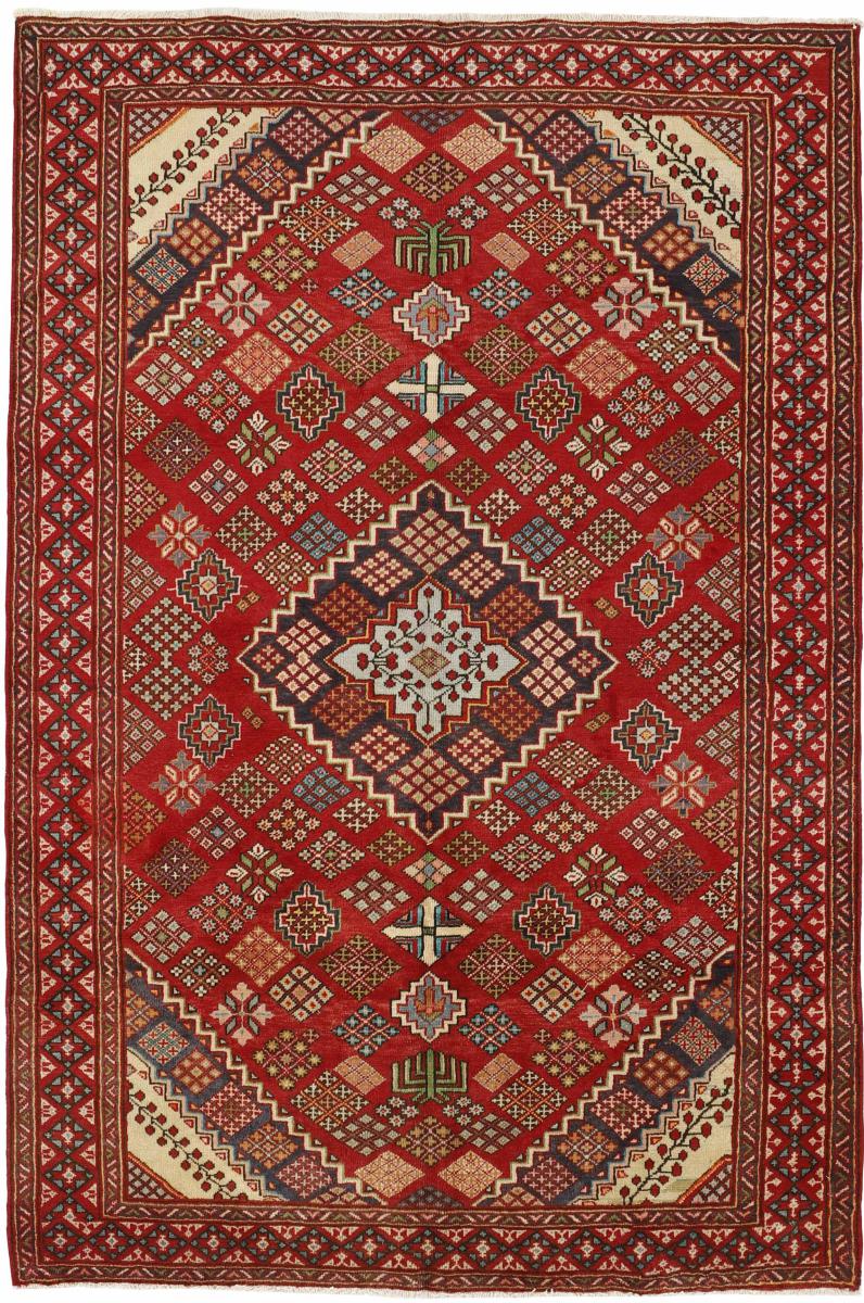 Persian Rug Mahabad 9'9"x6'8" 9'9"x6'8", Persian Rug Knotted by hand