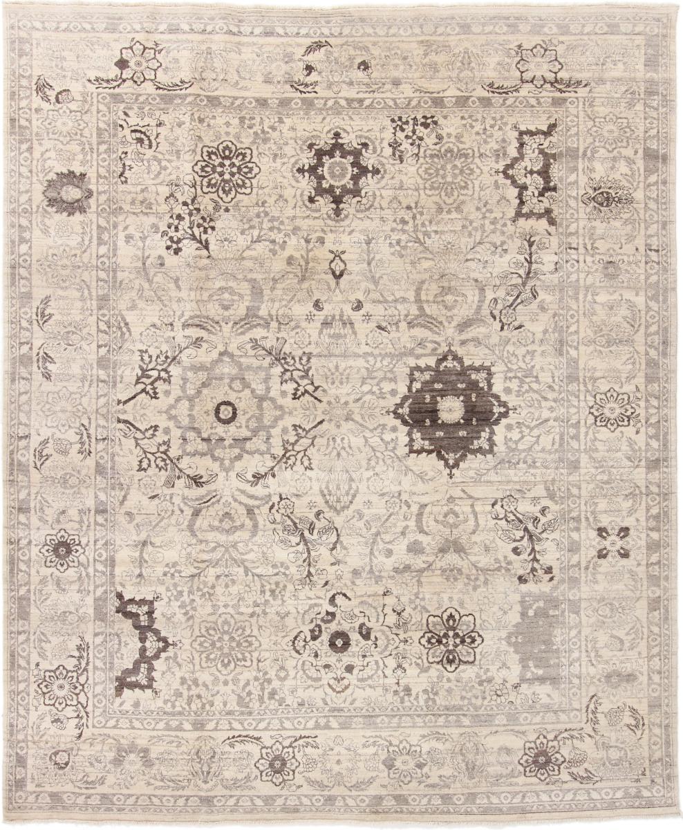 Indo rug Sadraa 9'11"x8'5" 9'11"x8'5", Persian Rug Knotted by hand