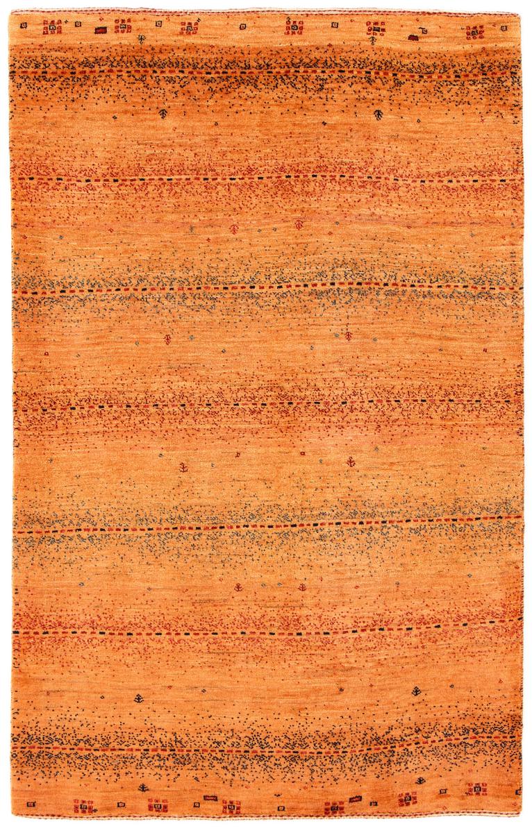 Covor persan Persia Gabbeh Loribaft Atash 159x104 159x104, Covor persan Lucrate de mână