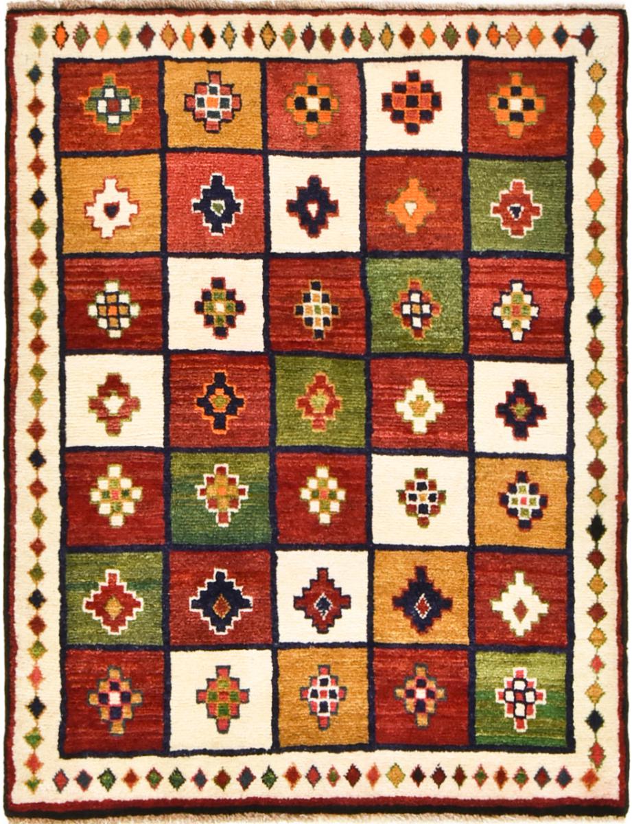  ペルシャ絨毯 ギャッベ ペルシャ 115x88 115x88,  ペルシャ絨毯 手織り