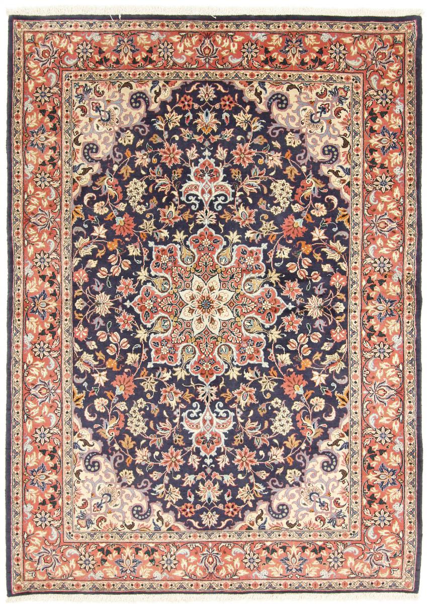 Persian Rug Mashad 7'9"x5'5" 7'9"x5'5", Persian Rug Knotted by hand