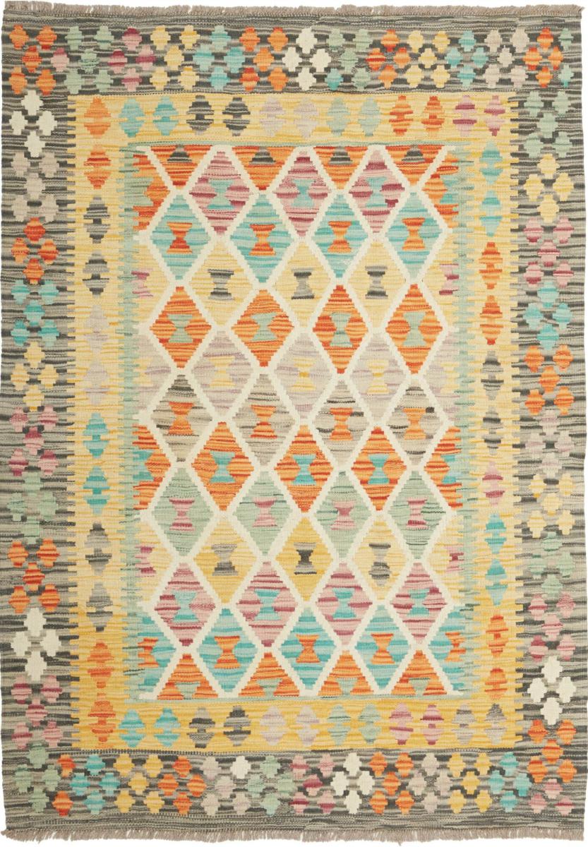 Tapete afegão Kilim Afegão 177x128 177x128, Tapete persa Tecido à mão