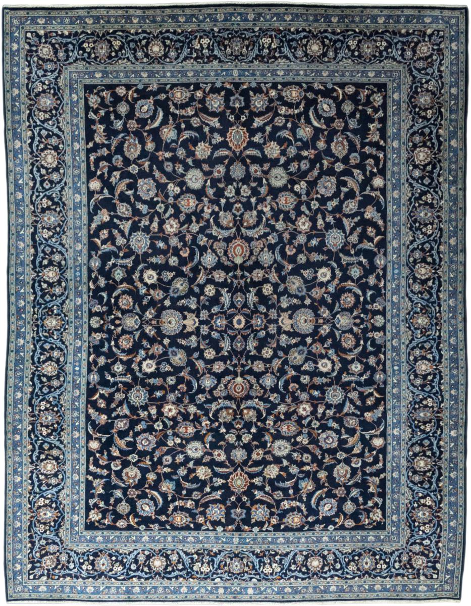 Persian Rug Keshan 13'3"x10'2" 13'3"x10'2", Persian Rug Knotted by hand