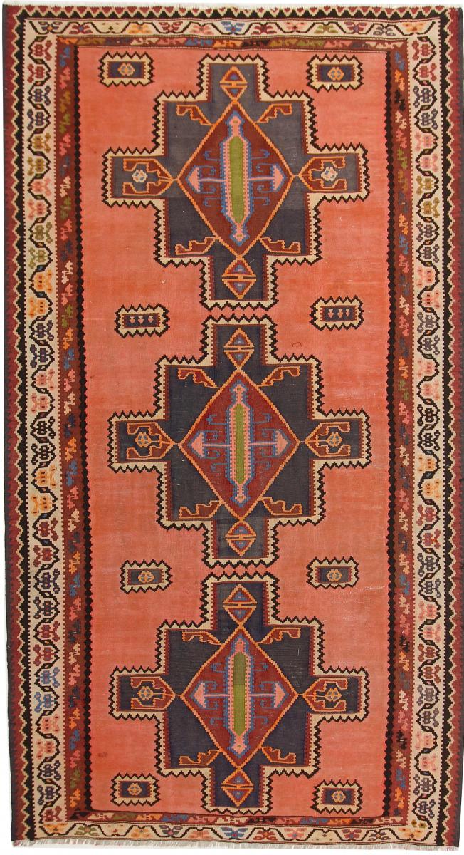 Perserteppich Kelim Fars Azerbaijan Antik 297x158 297x158, Perserteppich Handgewebt