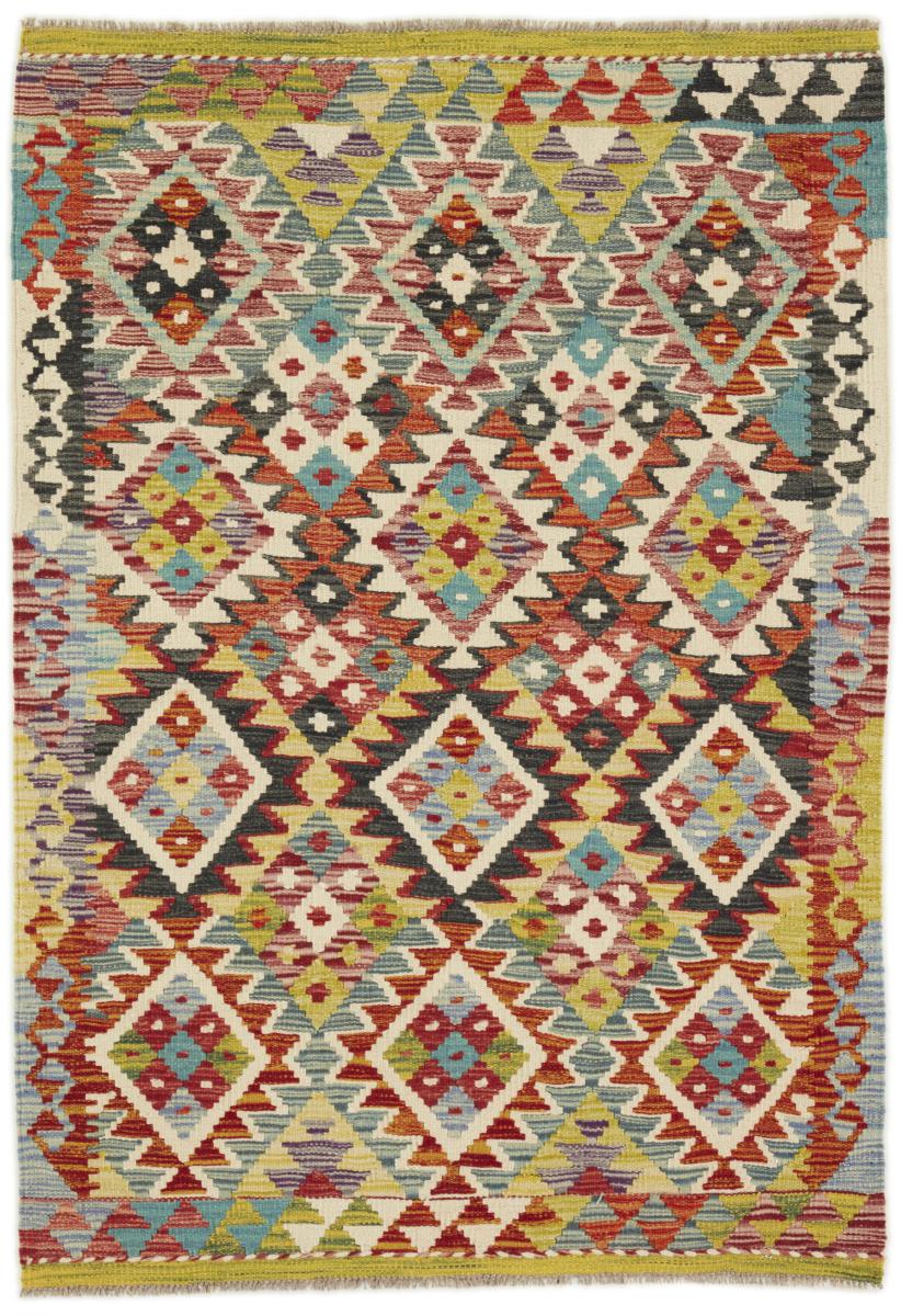 Tapis afghan Kilim Afghan 149x104 149x104, Tapis persan Tissé à la main