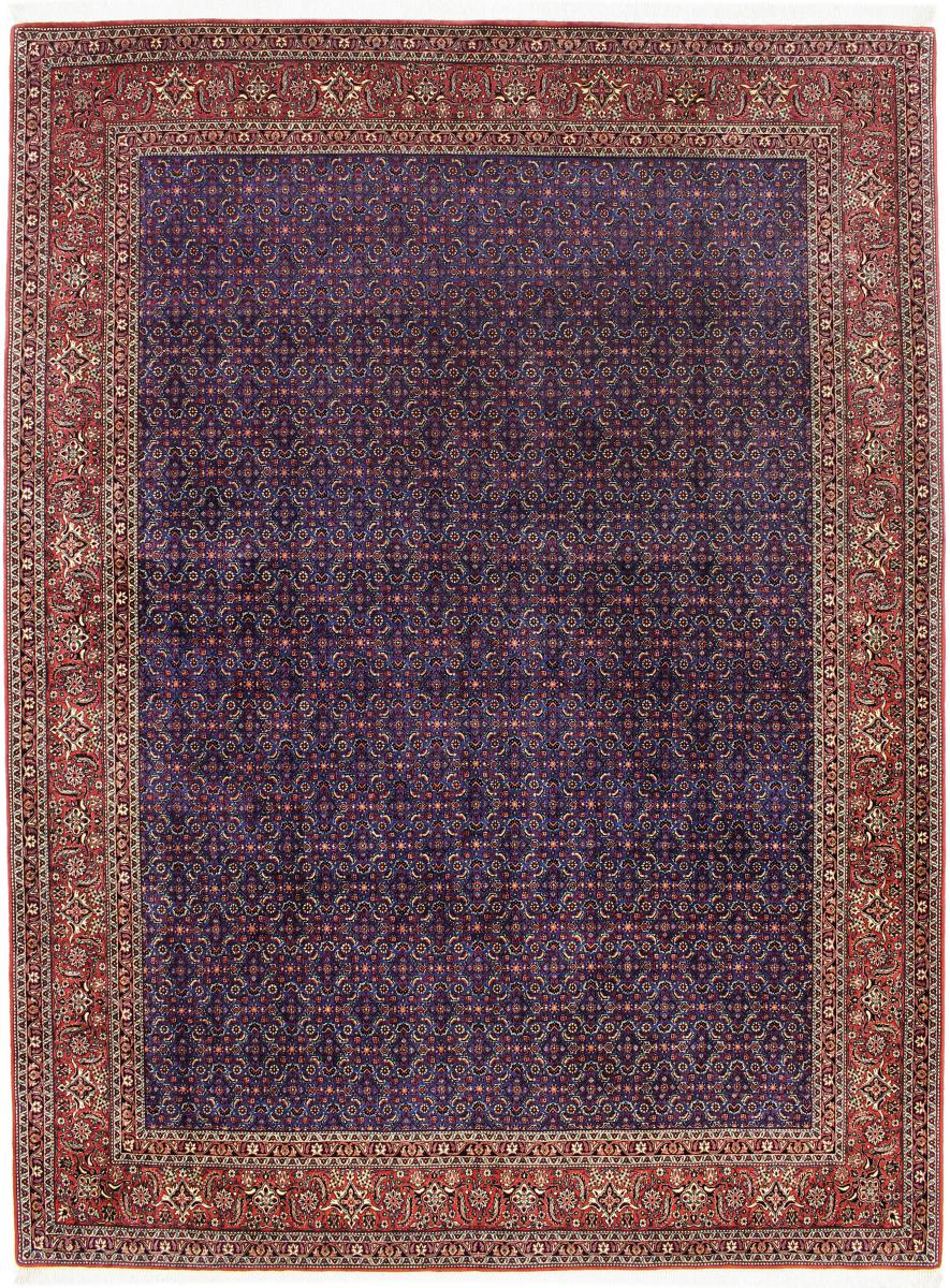 Tapis persan Bidjar 11'3"x8'4" 11'3"x8'4", Tapis persan Noué à la main