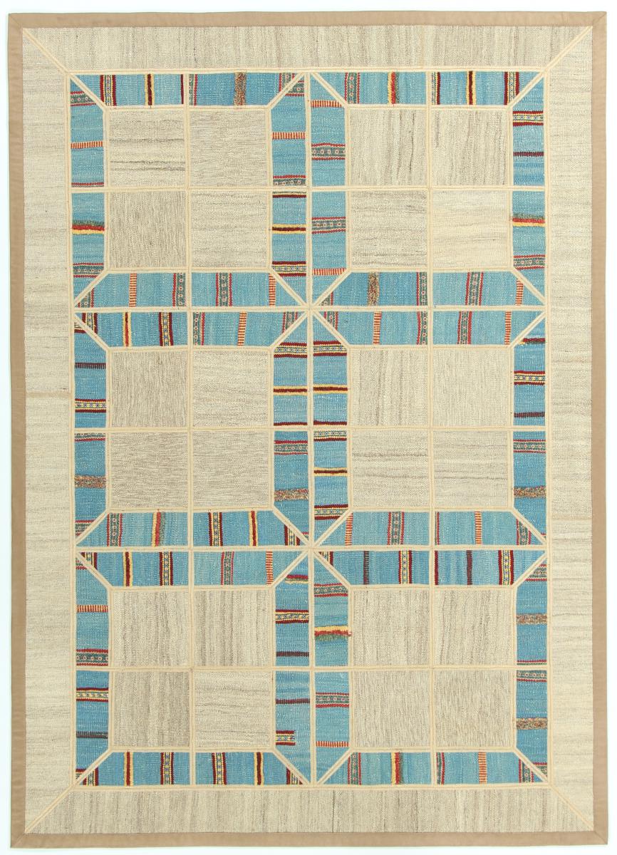 Perzisch tapijt Kilim Patchwork 209x147 209x147, Perzisch tapijt Handgeweven