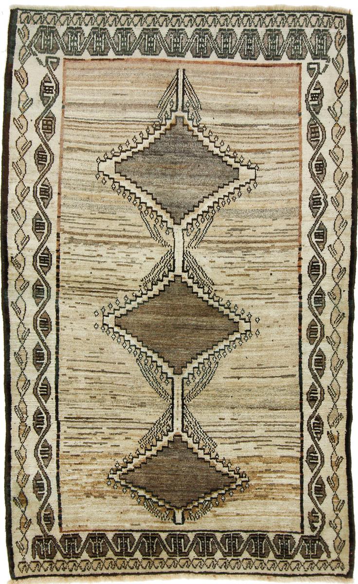 Tapis persan Persan Gabbeh Loribaft Design 179x114 179x114, Tapis persan Noué à la main