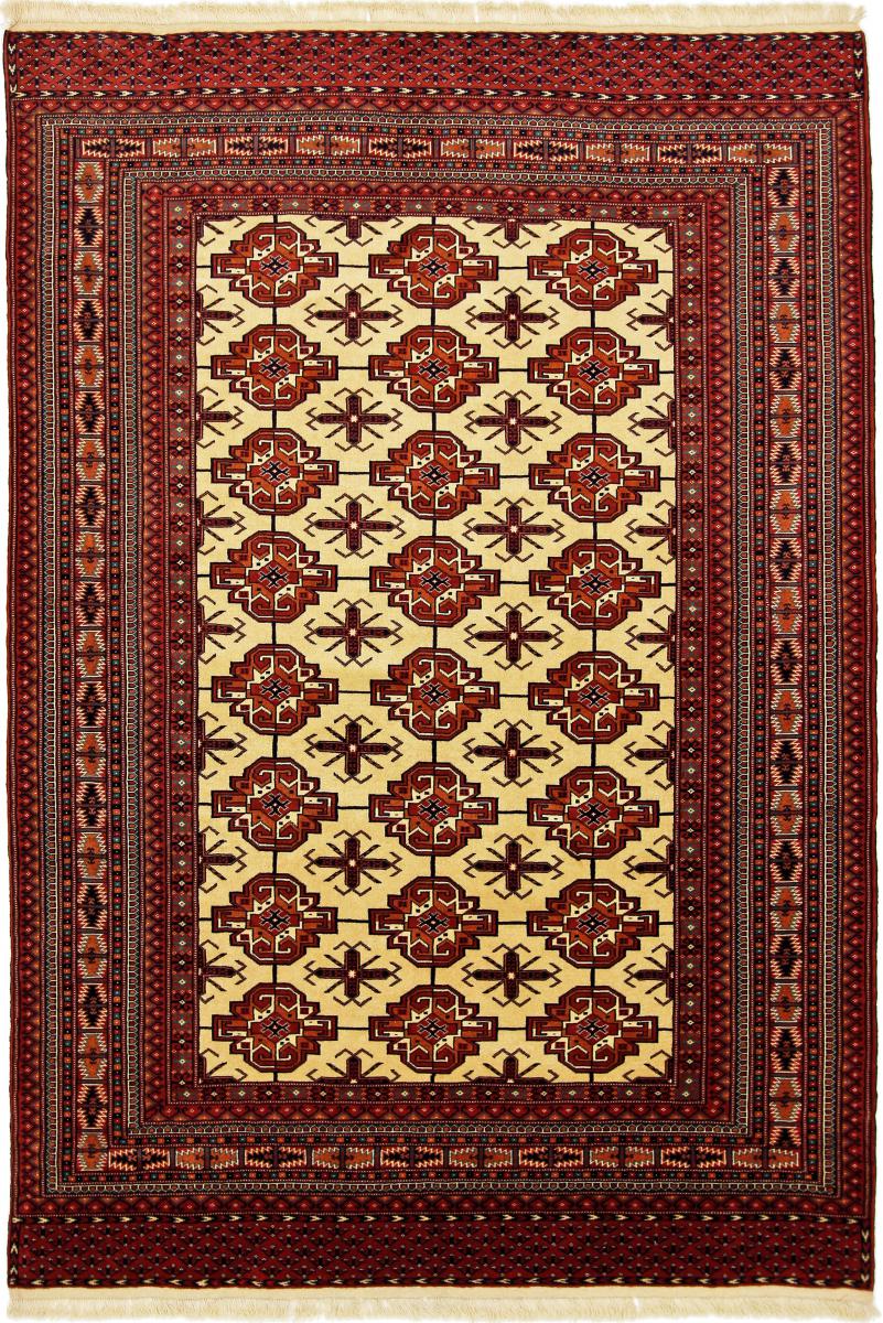 Tappeto persiano Turkaman 226x158 226x158, Tappeto persiano Annodato a mano