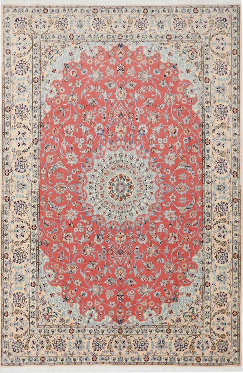 Persian Rug Nain 9La 10'1"x6'8" 10'1"x6'8", Persian Rug Knotted by hand