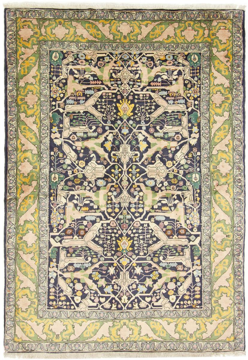 Persian Rug Senneh 8'0"x5'7" 8'0"x5'7", Persian Rug Knotted by hand