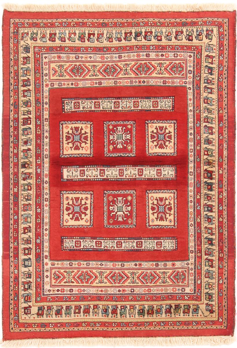 Perzisch tapijt Kilim Soozani Nimbaft 4'10"x3'5" 4'10"x3'5", Perzisch tapijt Handgeknoopte