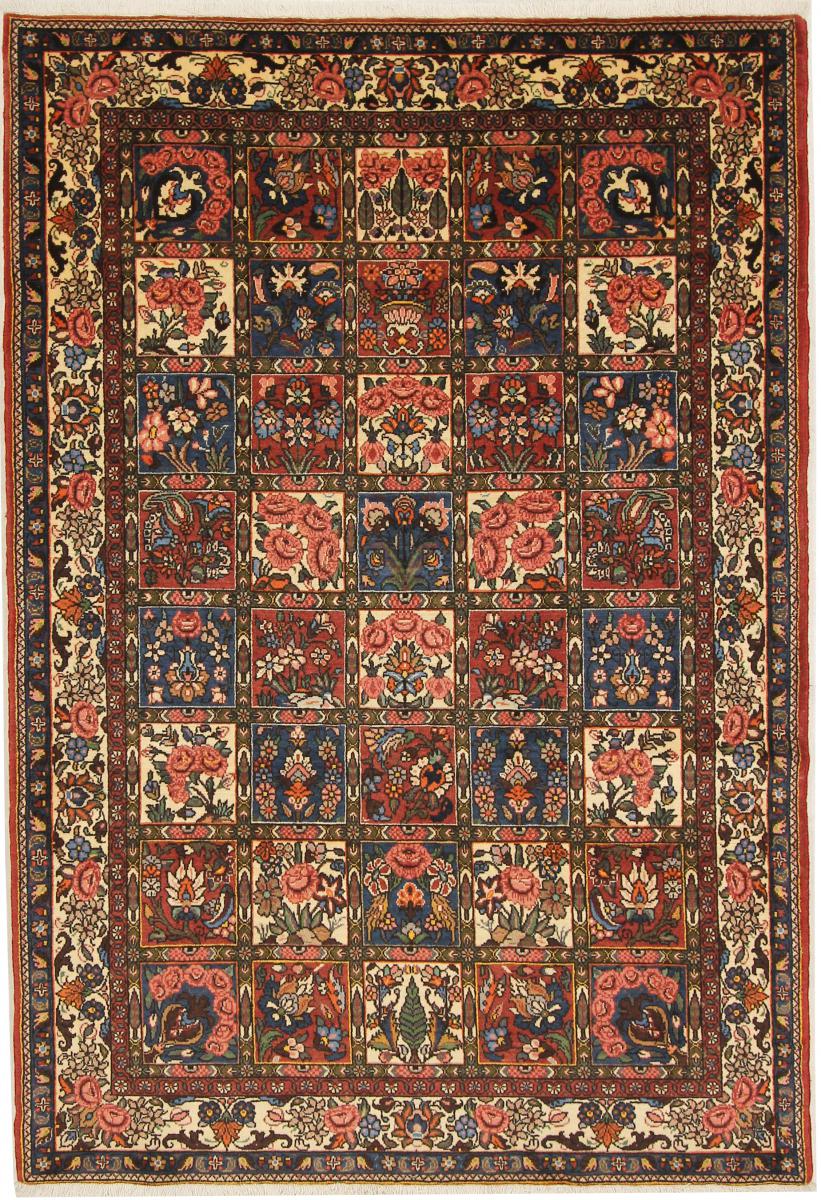 Persian Rug Bakhtiari 197x133 197x133, Persian Rug Knotted by hand