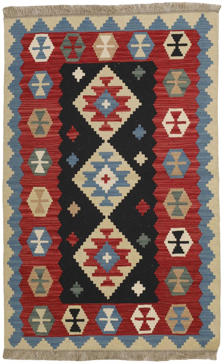 Tapis persan Kilim Fars 159x100 159x100, Tapis persan Tissé à la main