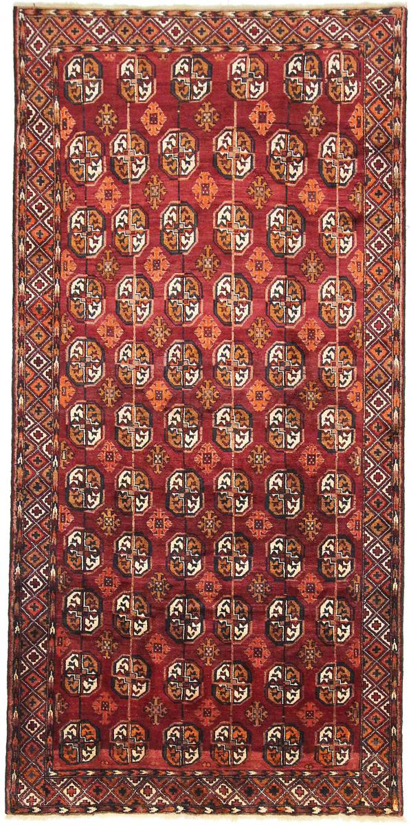 Persian Rug Kordi 9'4"x4'7" 9'4"x4'7", Persian Rug Knotted by hand