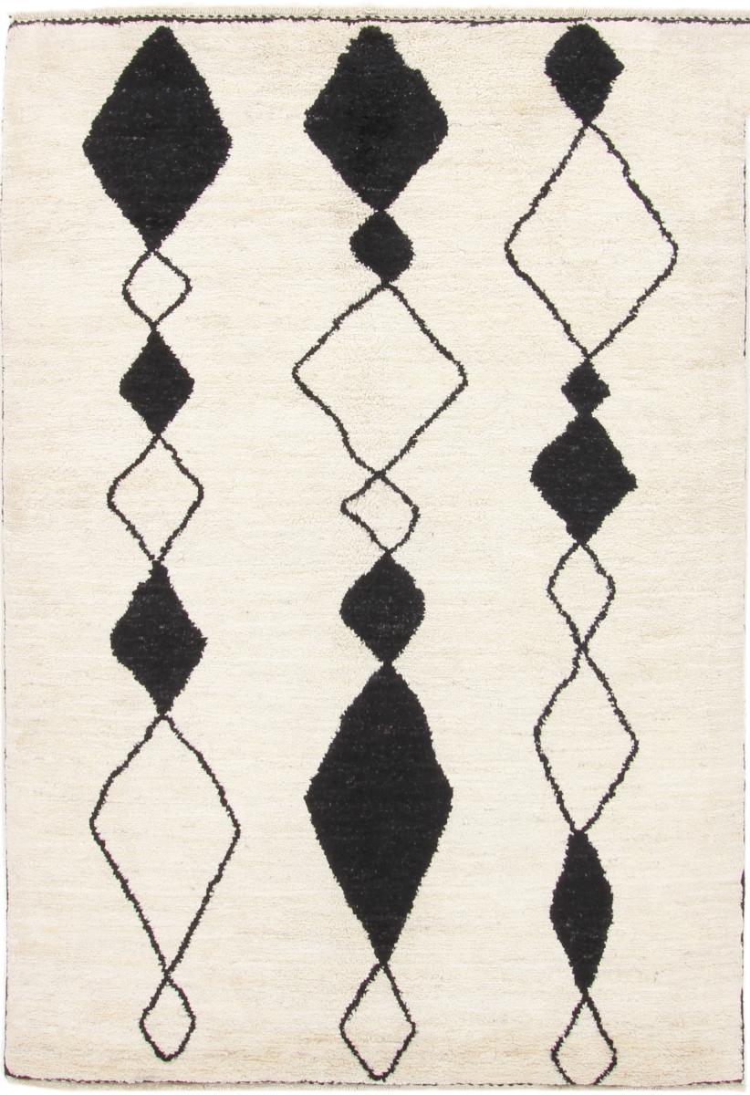 Afghanischer Teppich Berber Maroccan 7'7"x5'1" 7'7"x5'1", Perserteppich Handgeknüpft