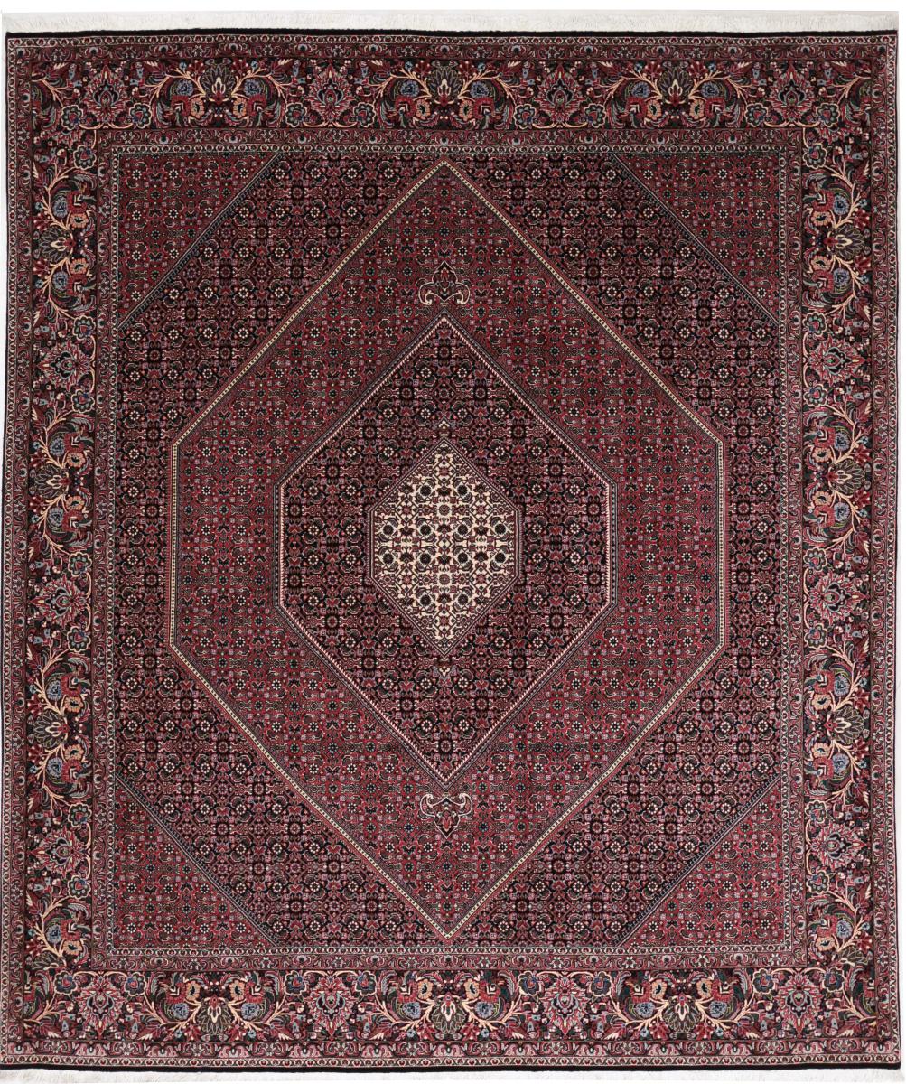 Persian Rug Bidjar Tekab 9'9"x8'2" 9'9"x8'2", Persian Rug Knotted by hand