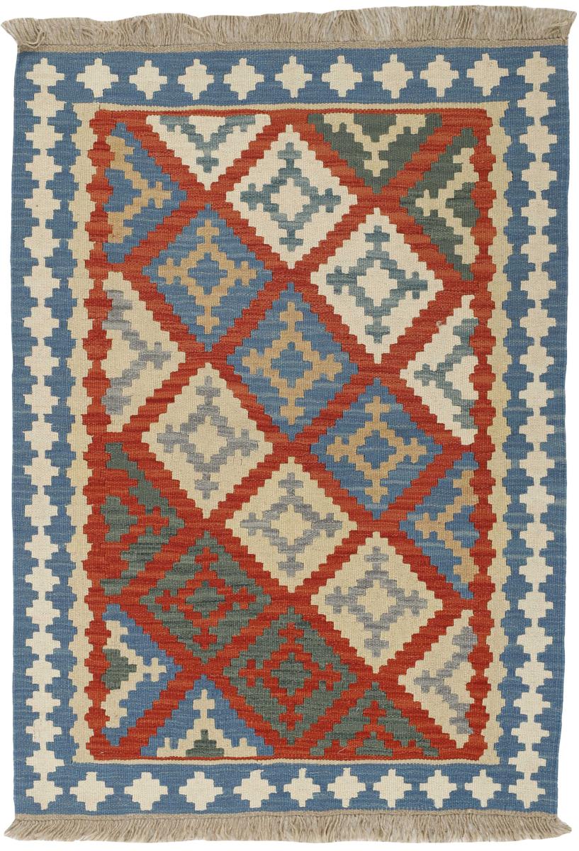 Persian Rug Kilim Fars 4'10"x3'4" 4'10"x3'4", Persian Rug Woven by hand