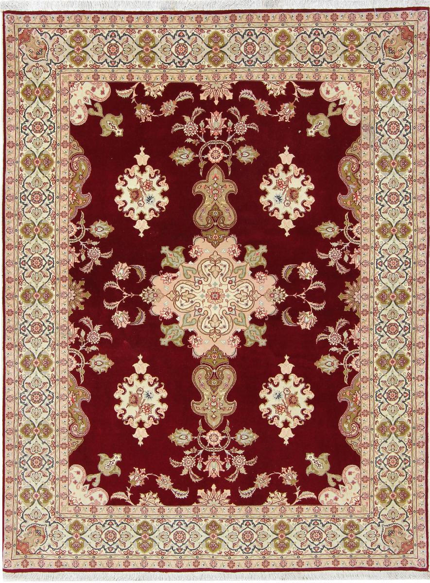 Tapis persan Tabriz 50Raj 6'8"x4'11" 6'8"x4'11", Tapis persan Noué à la main