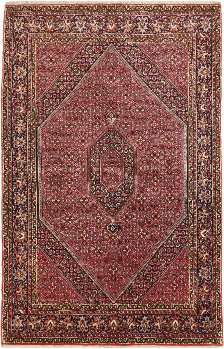 Tapis persan Bidjar Tekab 8'0"x5'3" 8'0"x5'3", Tapis persan Noué à la main