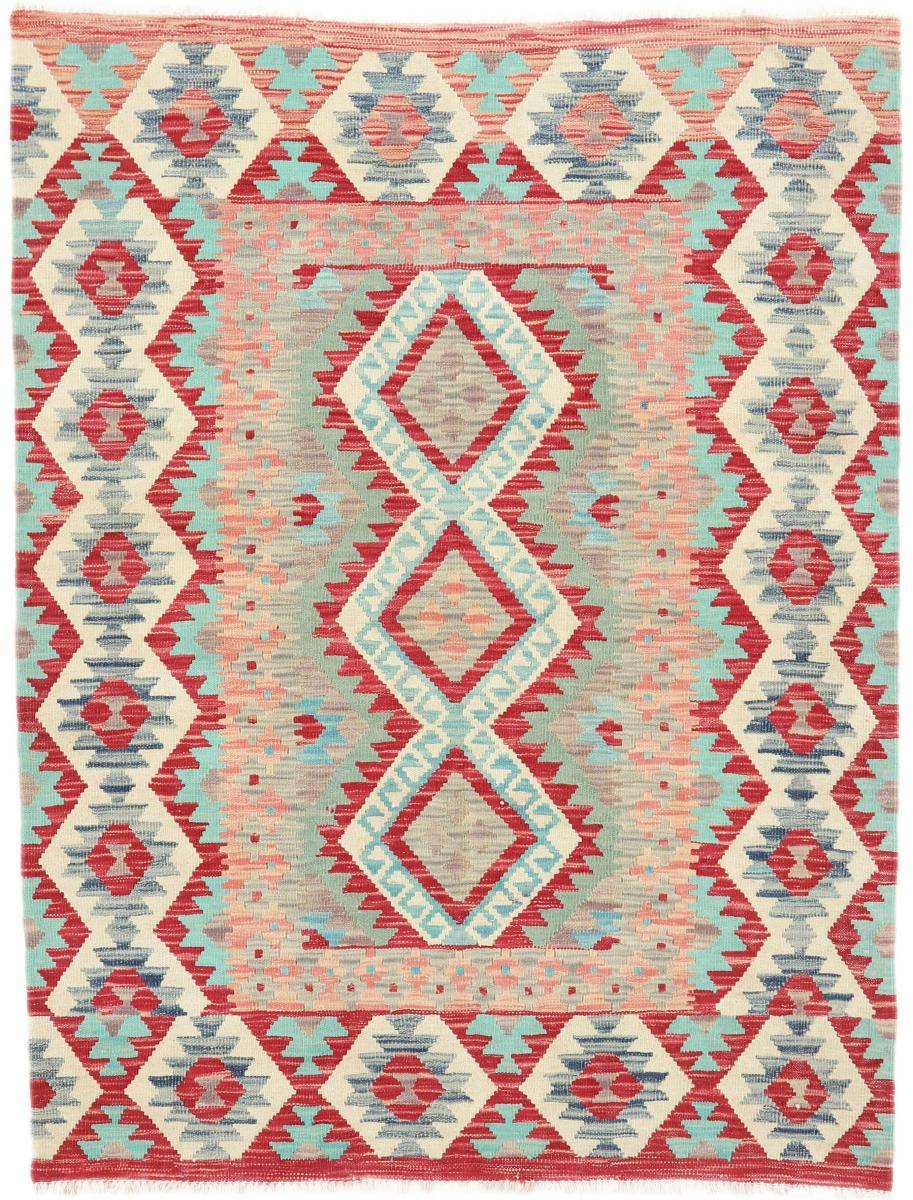 Afghan rug Kilim Afghan 6'5"x4'11" 6'5"x4'11", Persian Rug Woven by hand